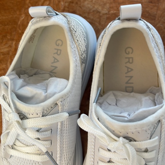 NIB  Cole Haan | Optic White Snake Grandsport Sneaker ZL840 - Picture 10 of 14